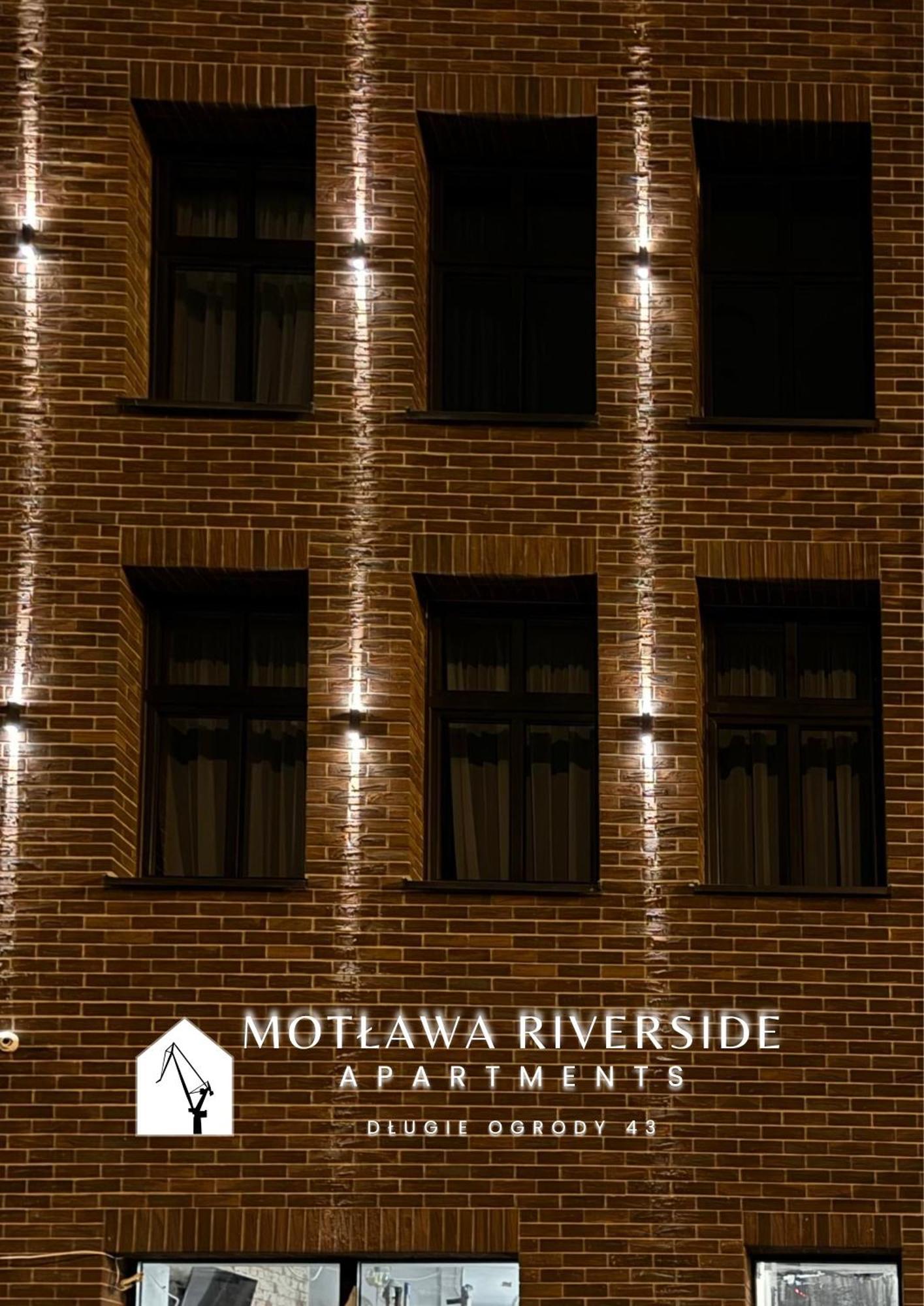 Motlawa Riverside Apartments - Boutique Stay In Gdansk Exterior foto