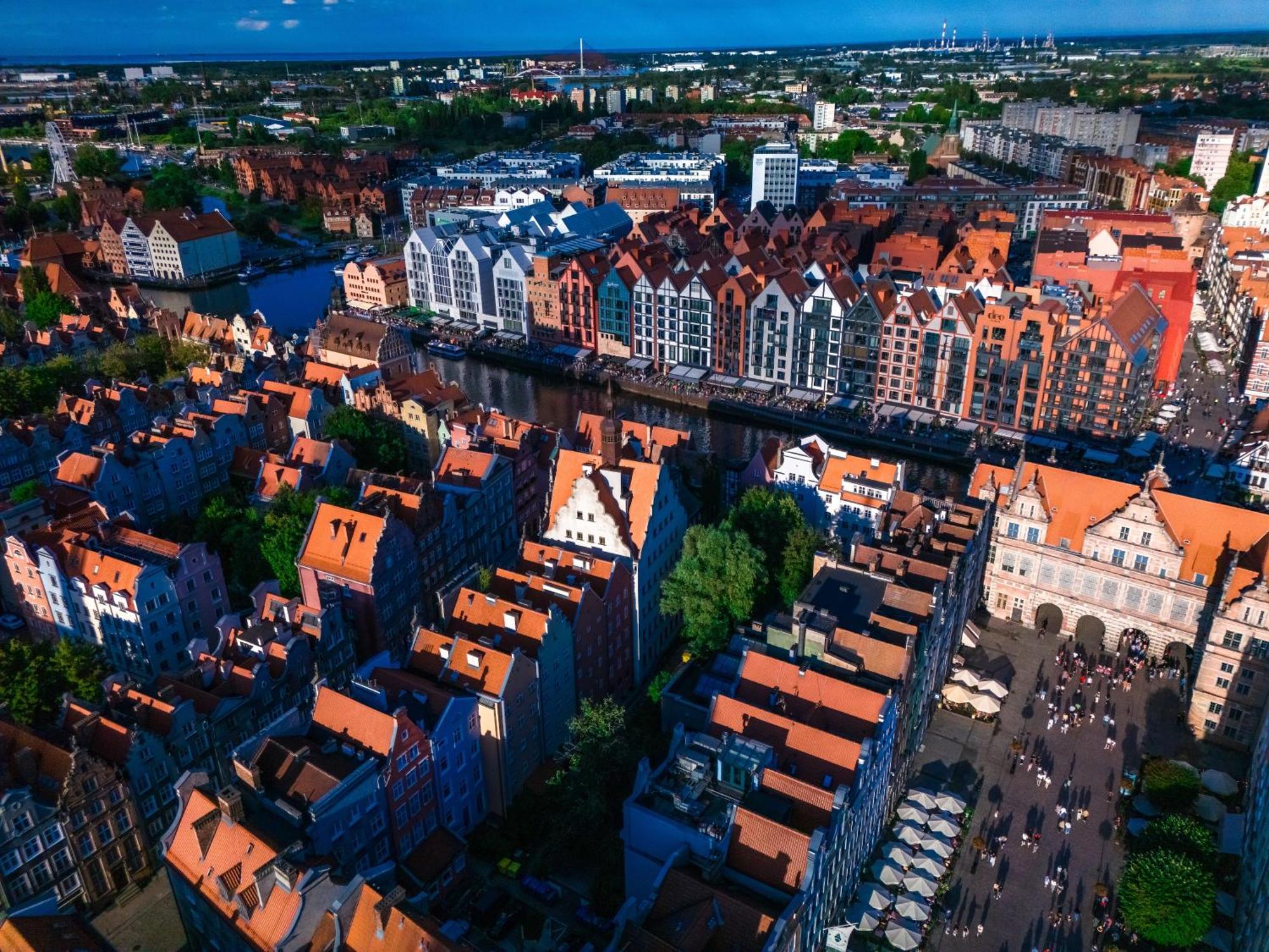 Motlawa Riverside Apartments - Boutique Stay In Gdansk Exterior foto